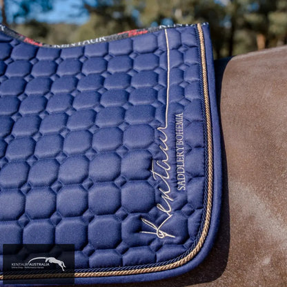 Kentaur Saddle Pad &amp; Bonnet Set Bohemia - Saddle Pad