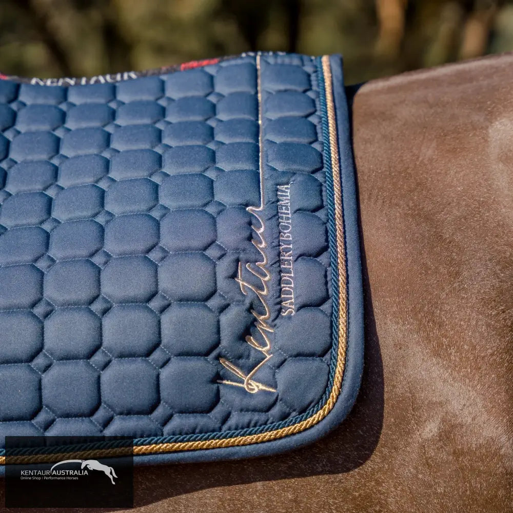Kentaur Saddle Pad &amp; Bonnet Set Bohemia - Saddle Pad