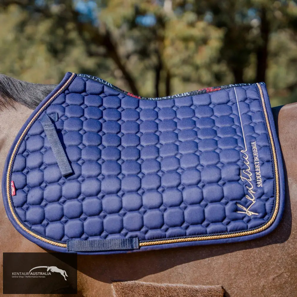 Kentaur Saddle Pad &amp; Bonnet Set Bohemia - Saddle Pad