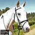 Kentaur Hanoverian Bridle With Decorative Browband And Removable Flash Bridles