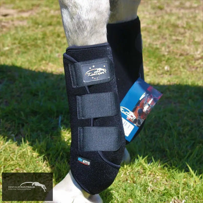Kentaur ‘Velcro’ Front Dressage Boots dressage boots