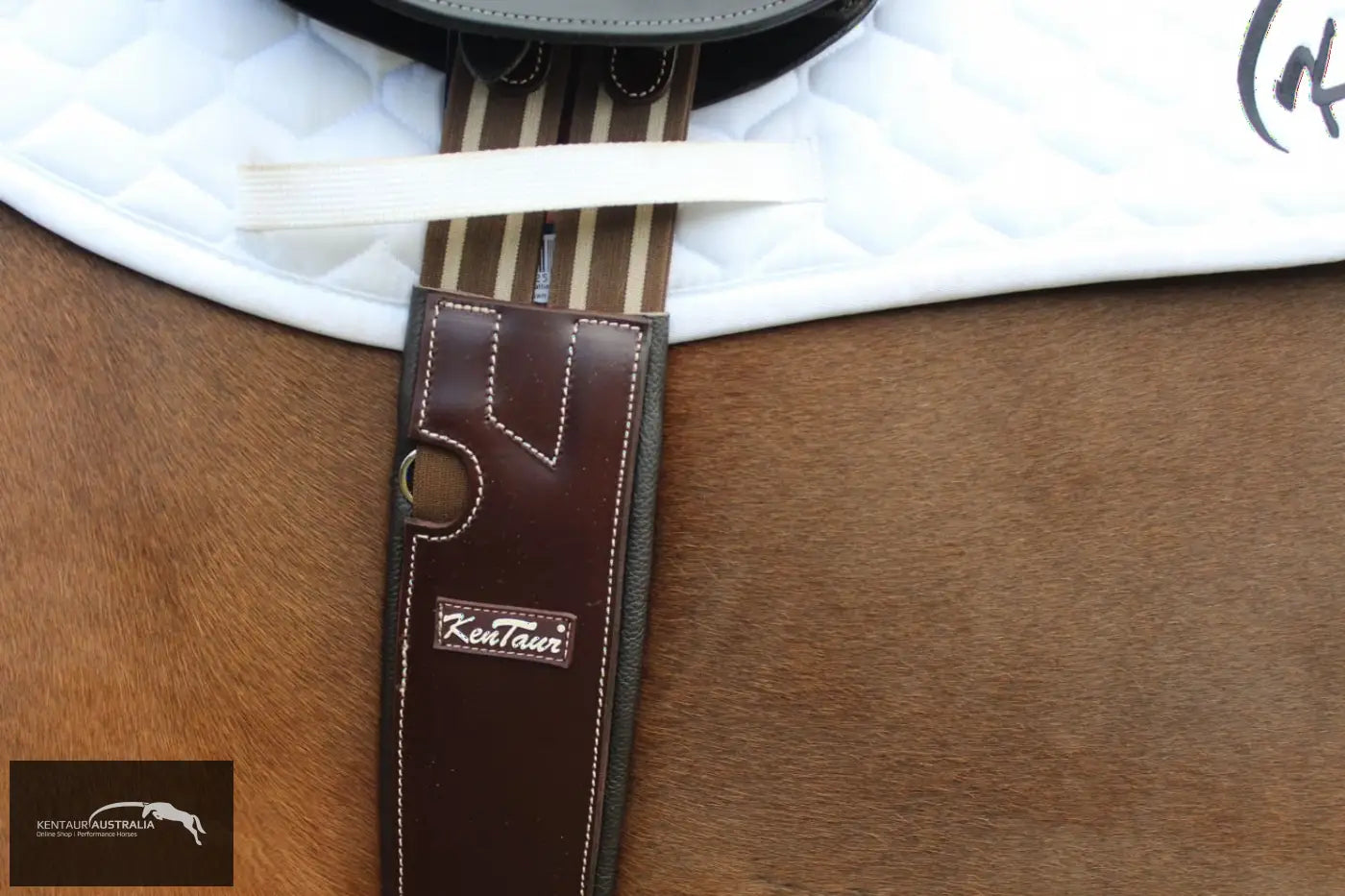 Kentaur Verona Jumping Girth Dark Brown / 90Cm Jumping Girths