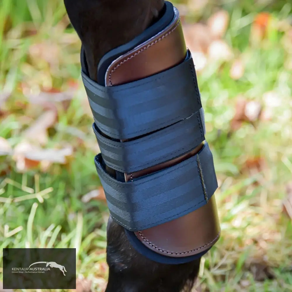 Kentaur Weighted Training Front Boots Brown Training Jumping Boots