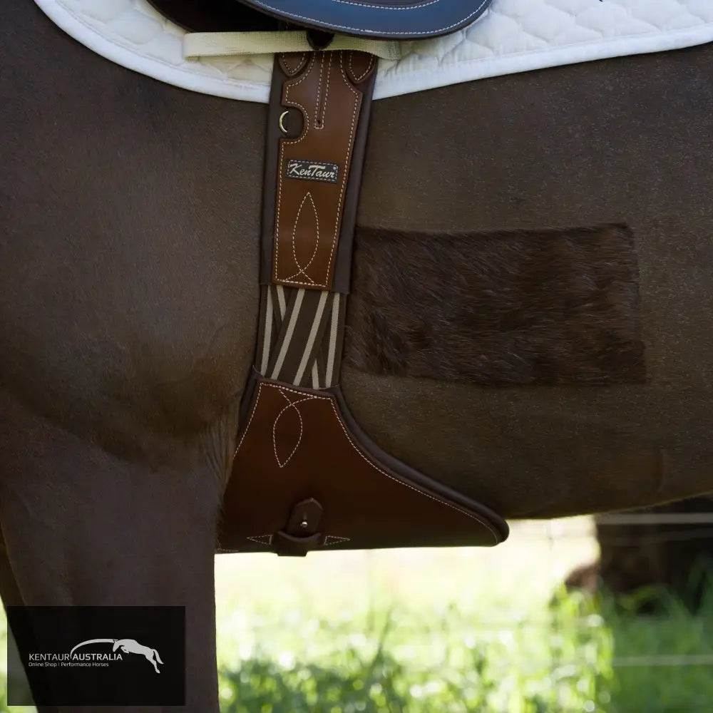 Kentaur ‘York’ Stud Girth - Tobacco / 130cm - jumping girths