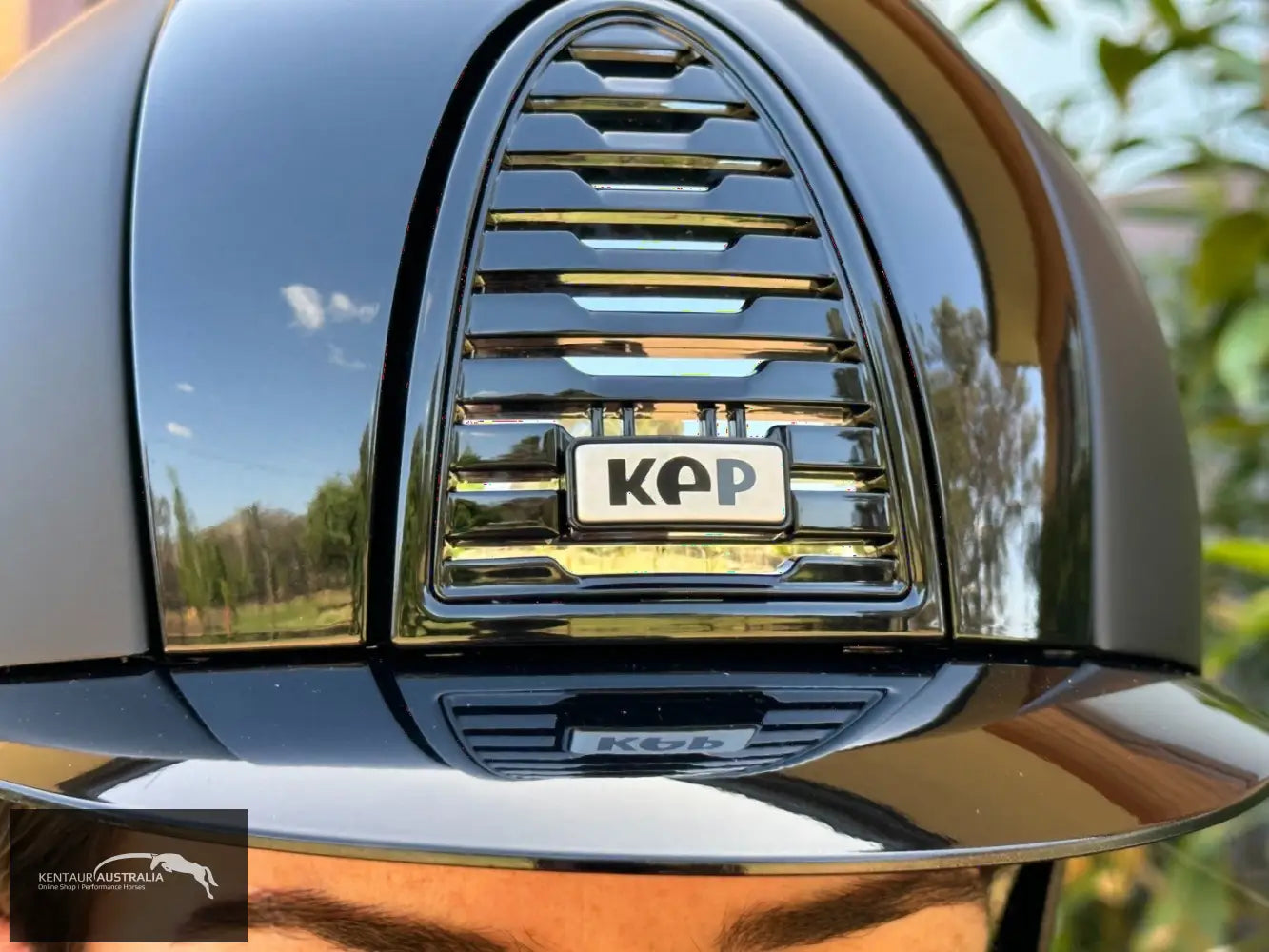 KEP ’Cromo 2.0 Textile with Polish Inserts Grid and Visor’ Helmet Kep Helmets