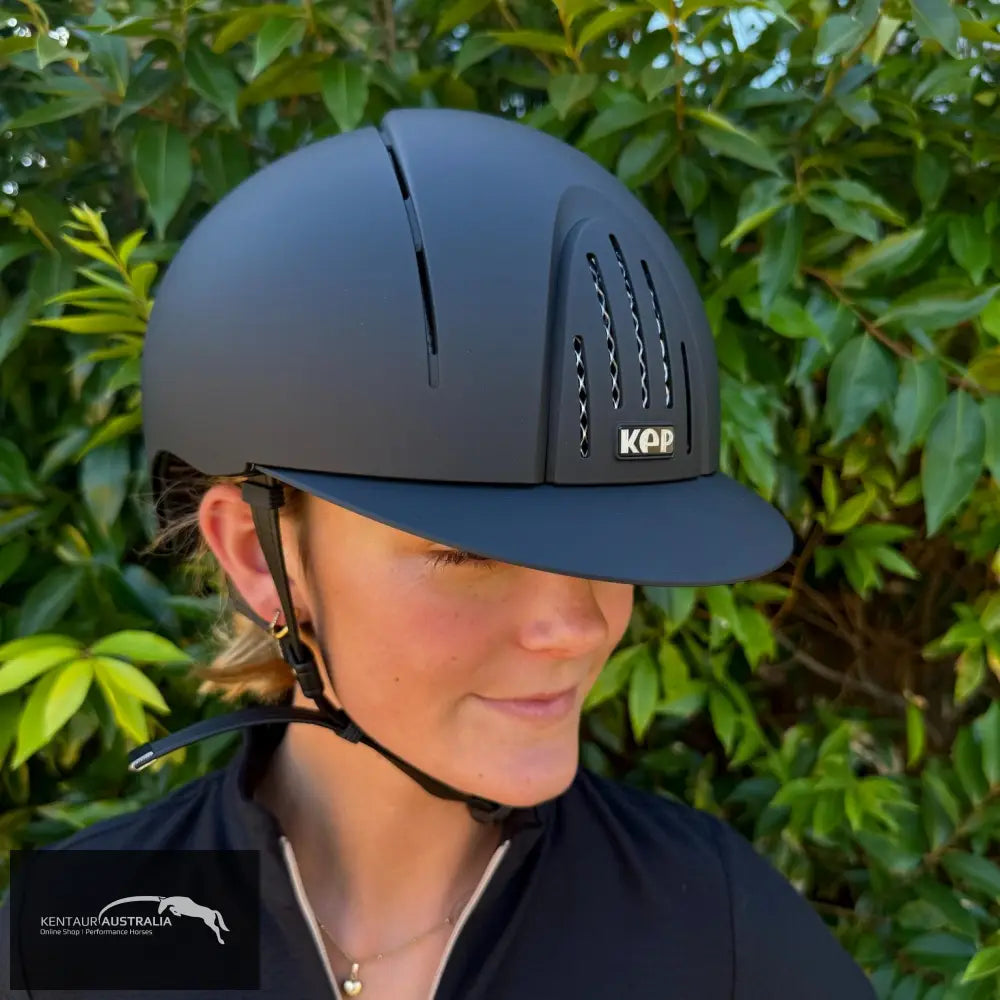 KEP ’Smart Nova’ Helmet - Black / Matching / Medium Shell (51-58) - Kep Helmets