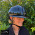 KEP ’Smart Nova’ Polo Visor Helmet - Metal Polish - Metal Polish Black / Matching / Medium Shell (51-58) - Kep Helmets