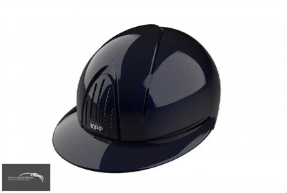 KEP ’Smart Nova’ Polo Visor Helmet - Metal Polish - Metal Polish Blue / Matching / Medium Shell (51-58) - Kep Helmets