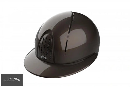 KEP ’Smart Nova’ Polo Visor Helmet - Metal Polish - Metal Polish Brown / Matching / Medium Shell (51-58) - Kep Helmets