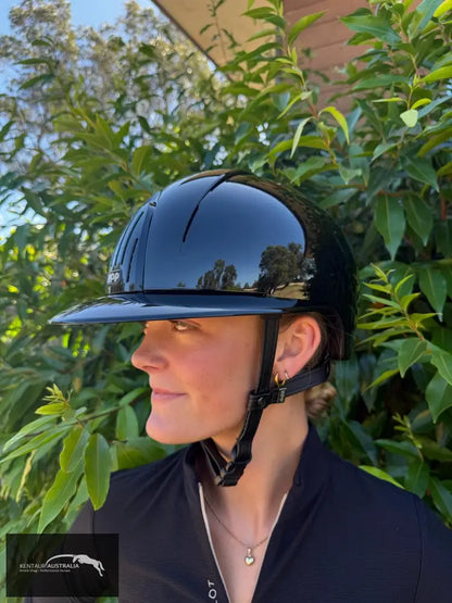 KEP ’Smart Nova’ Polo Visor Helmet - Metal Polish - Kep Helmets
