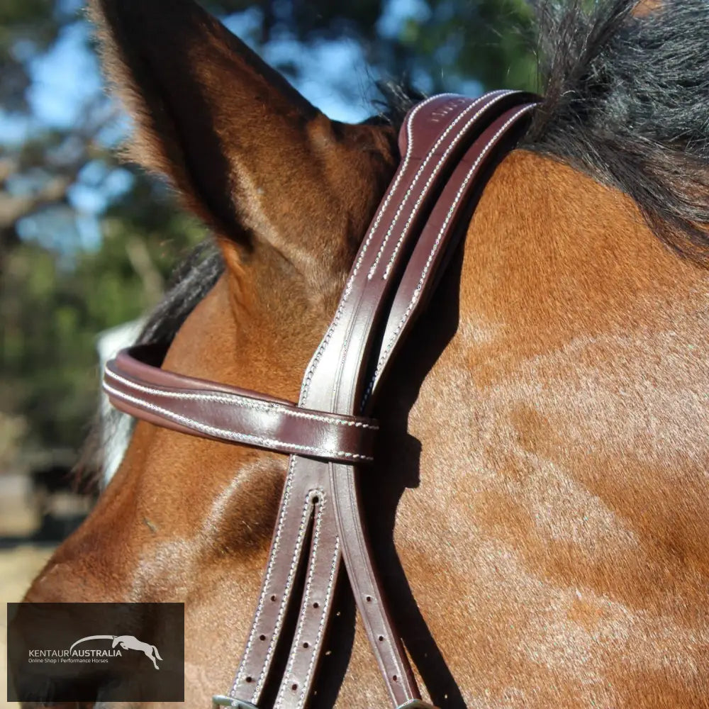 Silver Crown Arezzo Headpiece Bridles