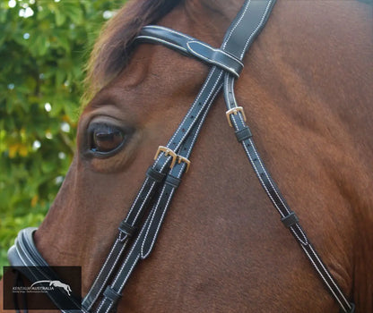 Silver Crown Doha Headpiece Bridles