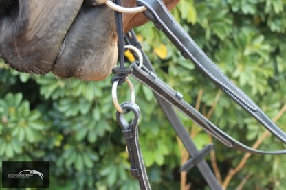 Silver Crown Valla Noseband Bridles