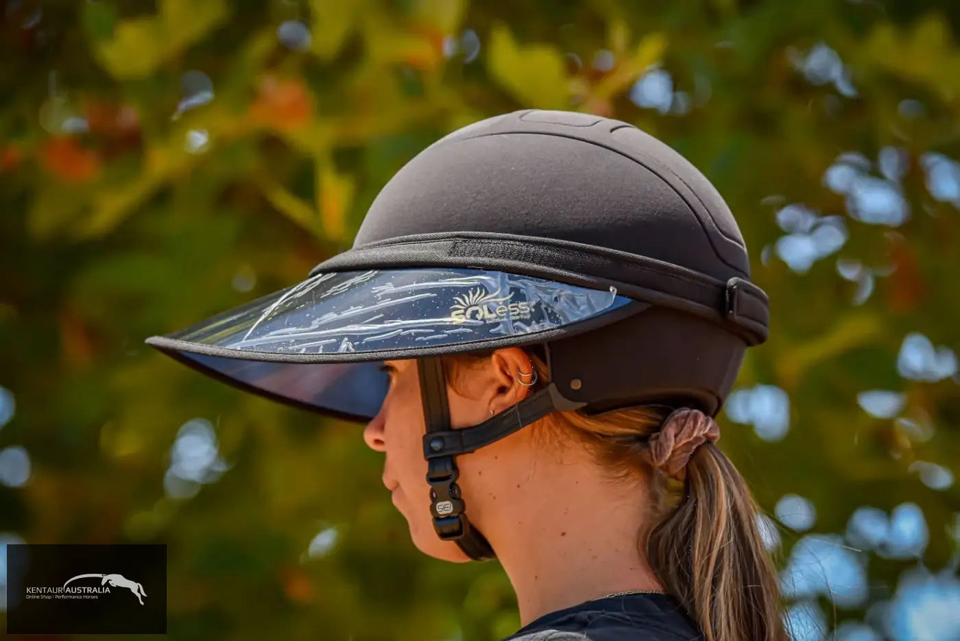 Soless ’Velcro’ Helmet Visor Helmet