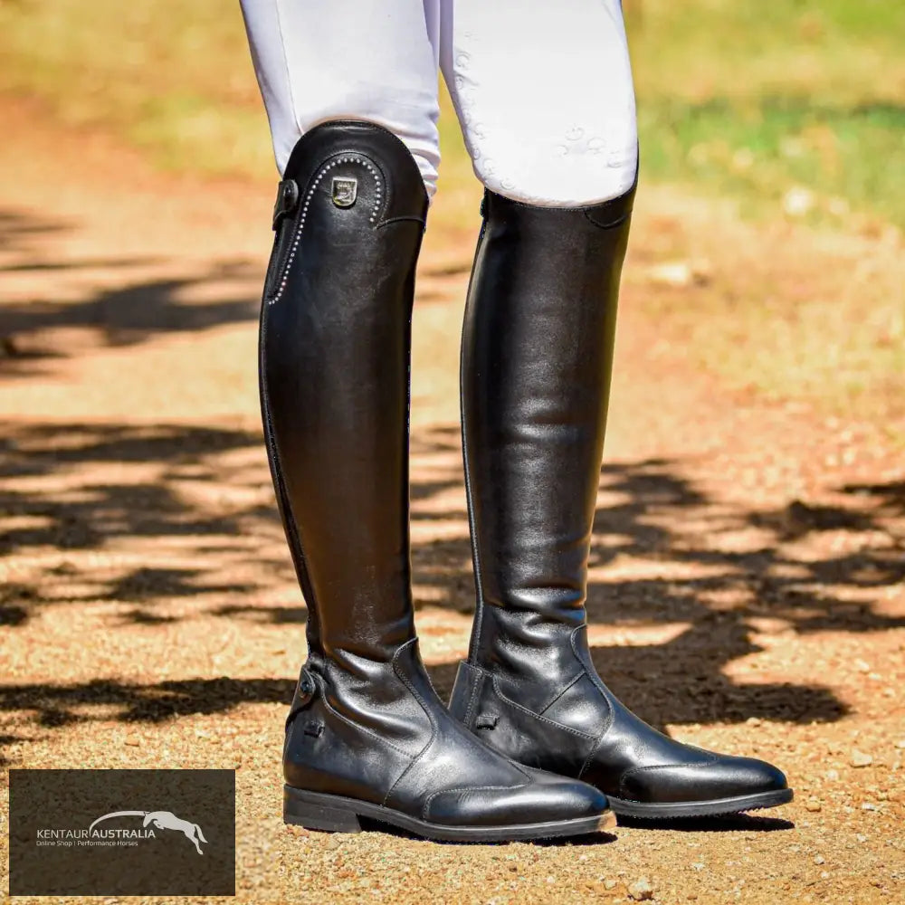 Tucci ’Marilyn with Swarovski’ Long Boot Black / 40 / H Footwear