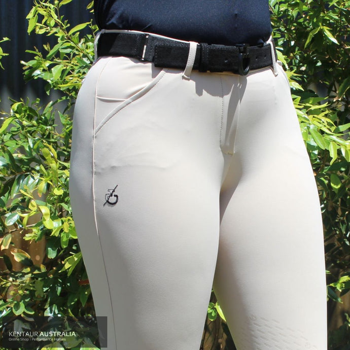 Cavalleria Toscana ’CT Dash’ Womens Competition Breeches Beige (1003) / AU 4 Competition Breeches