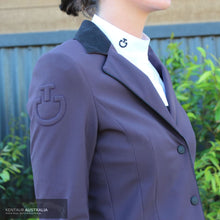 Load image into Gallery viewer, Cavalleria Toscana ‘GP Zip’ Womens Competition Jacket Mulberry (3A00) / AU 10 Show Jackets