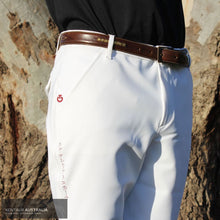 Load image into Gallery viewer, Cavalleria Toscana ’Hinomaru’ Mens Competition Breeches White (0001) / AU 34 Competition Breeches Men