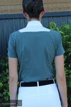 Load image into Gallery viewer, Cavalleria Toscana ’Jersey w/ Poplin Bib S/S’ Womens Competition Shirt Competition Shirt