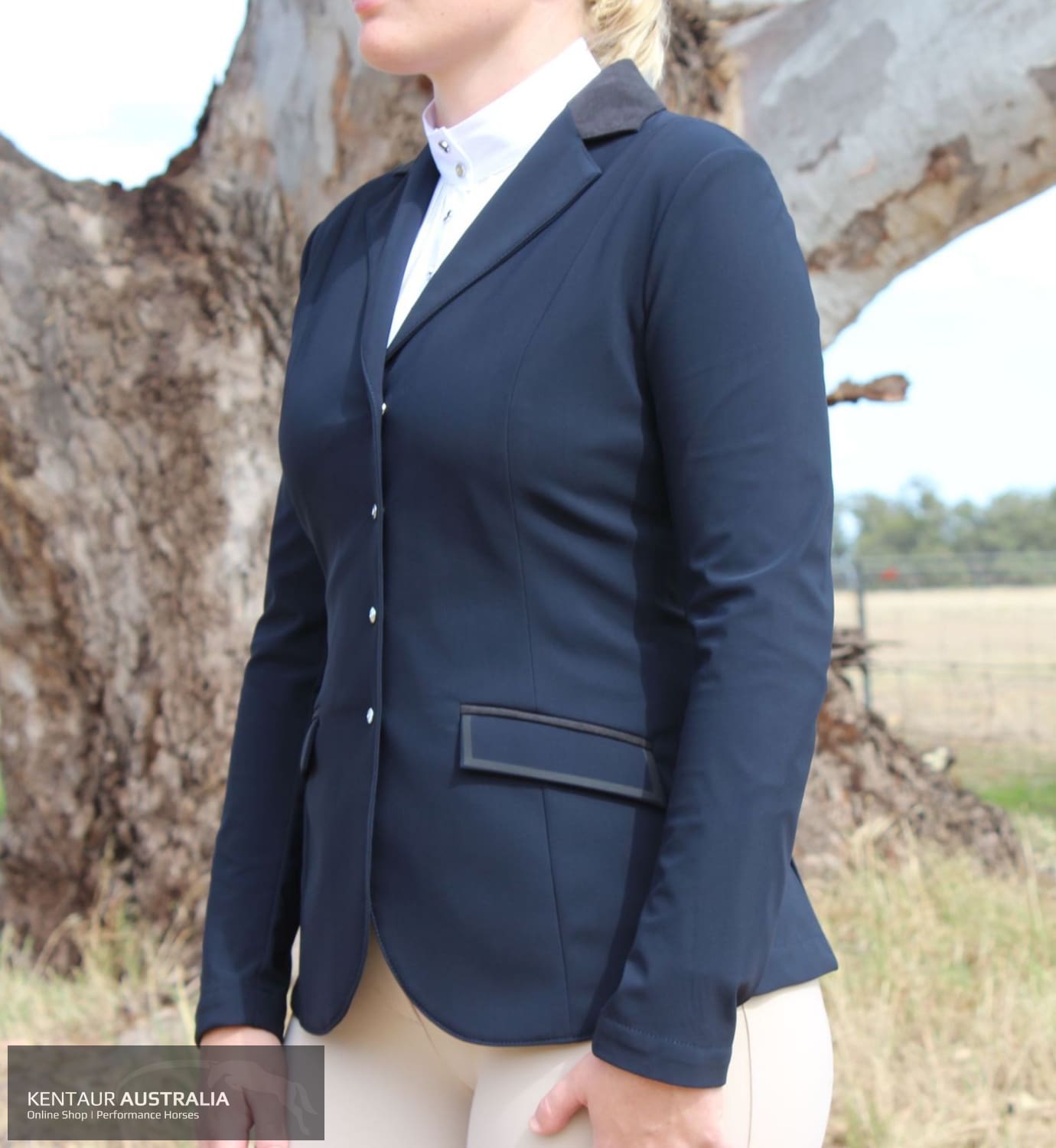 Cavalleria Toscana ’Lightweight Jersey Zip’ Womens Competition Jacket Show Jackets