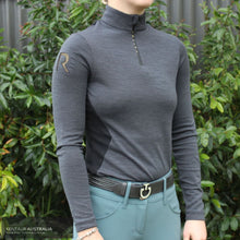 Load image into Gallery viewer, Cavalleria Toscana ’REVO Premier Tech Wool’ Training Shirt Grey (8B00) / S Casual Wear