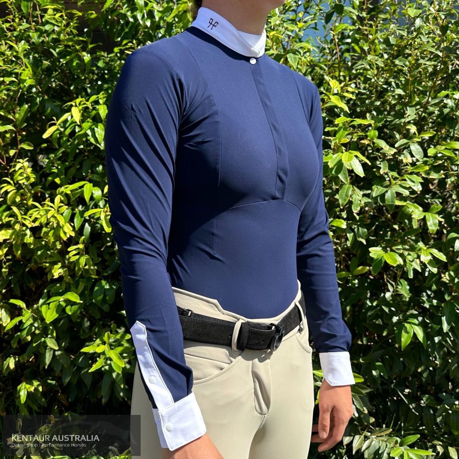 Horse Pilot ’Aerolight L/S’ Womens Competition Shirt Navy / S Competition Shirt