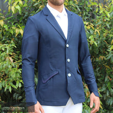 Load image into Gallery viewer, Horse Pilot ’Aeromesh’ Mens Competition Jacket Navy / 46 Show Jackets