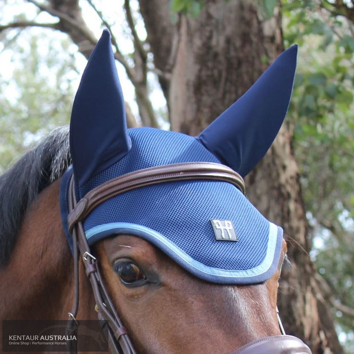 Horse Pilot Earnet Navy/Cloudy Blue / Full Ears