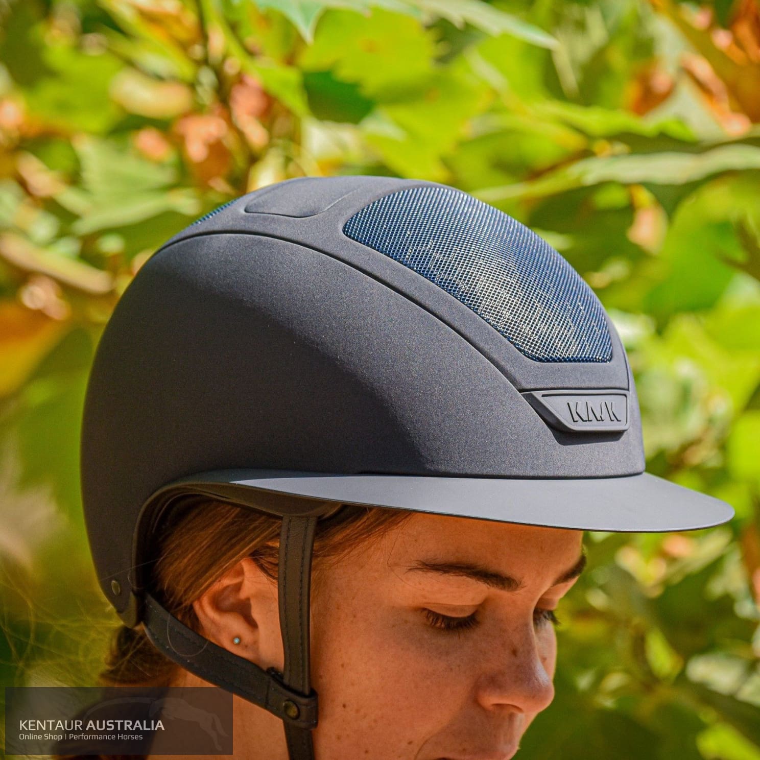 Kask ’Star Lady Hunter’ Helmet Navy Kask Helmets