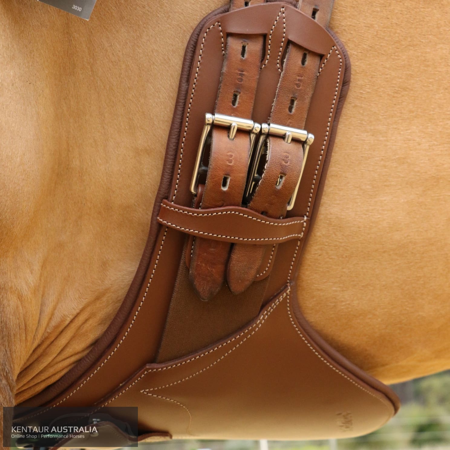 Kentaur Camarque Stud Girth Tobacco / 60cm jumping girths