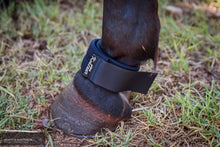 Load image into Gallery viewer, Kentaur Fetlock Belt Black Bell Boots