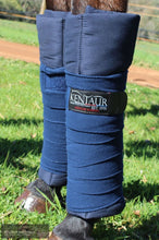 Load image into Gallery viewer, Kentaur ’Fleece’ Bandages Navy Bandages/ Underwraps