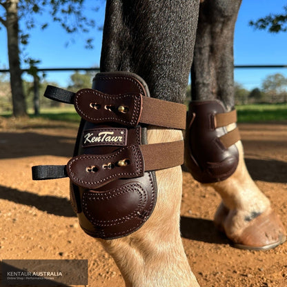 Kentaur ’Flicker 17cm’ Hind Boot Brown / Full Jumping Boots