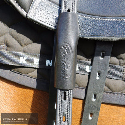Kentaur Mono Stirrup Leathers Black / 60Cm Saddle Accessories