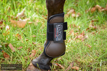 Load image into Gallery viewer, Kentaur ‘Profi’ Front Jumping Boots Brown / WB Jumping Boots
