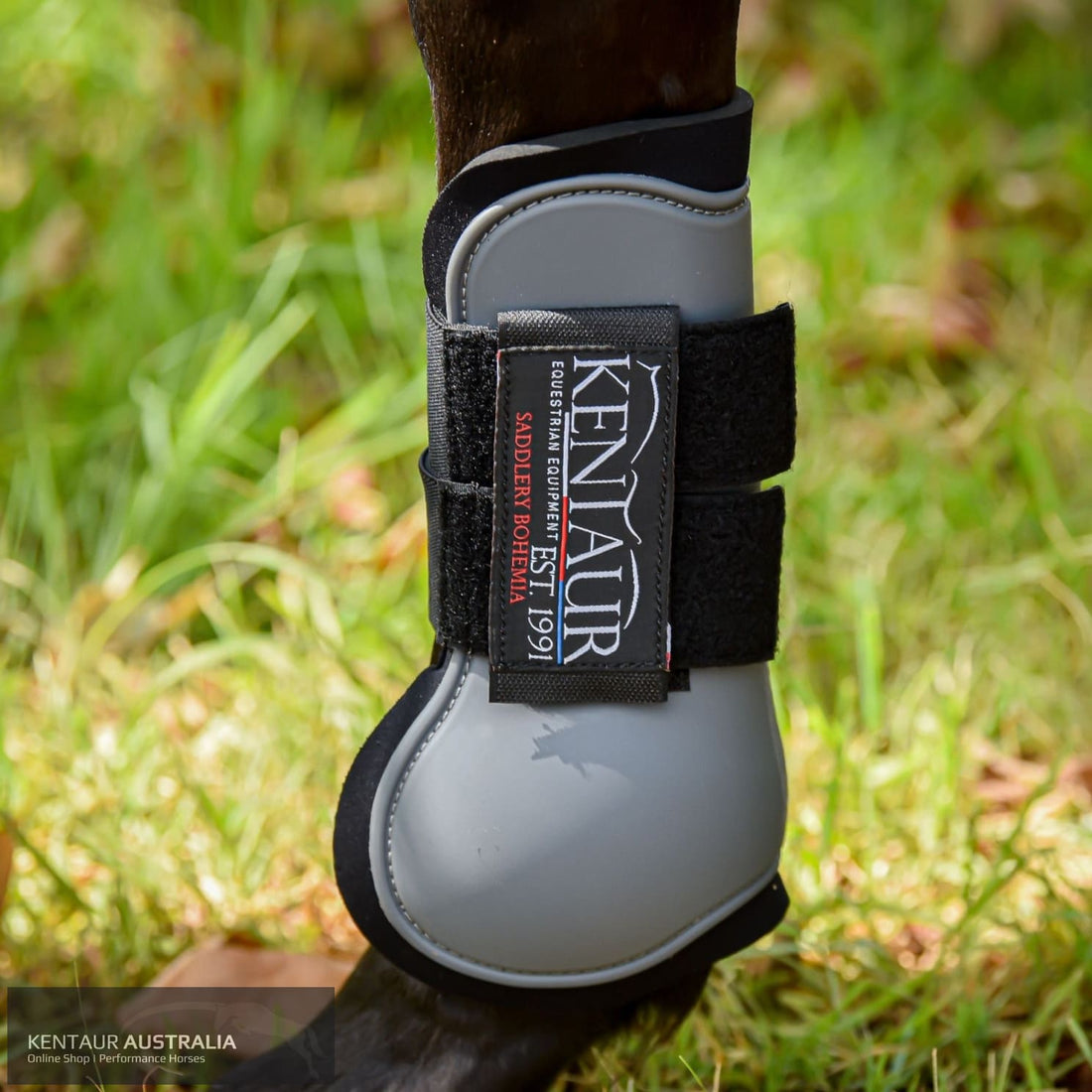 Kentaur ‘Profi’ Front Jumping Boots Grey / WB Jumping Boots