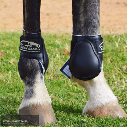 Kentaur Profi-Tex Fetlock Boots Black / Full (One Size Fits All) Jumping Boots