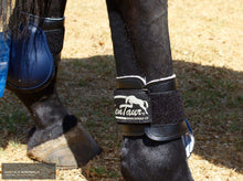 Load image into Gallery viewer, Kentaur Profi-Tex Fetlock Boots Blue / Full (One Size Fits All) Jumping Boots