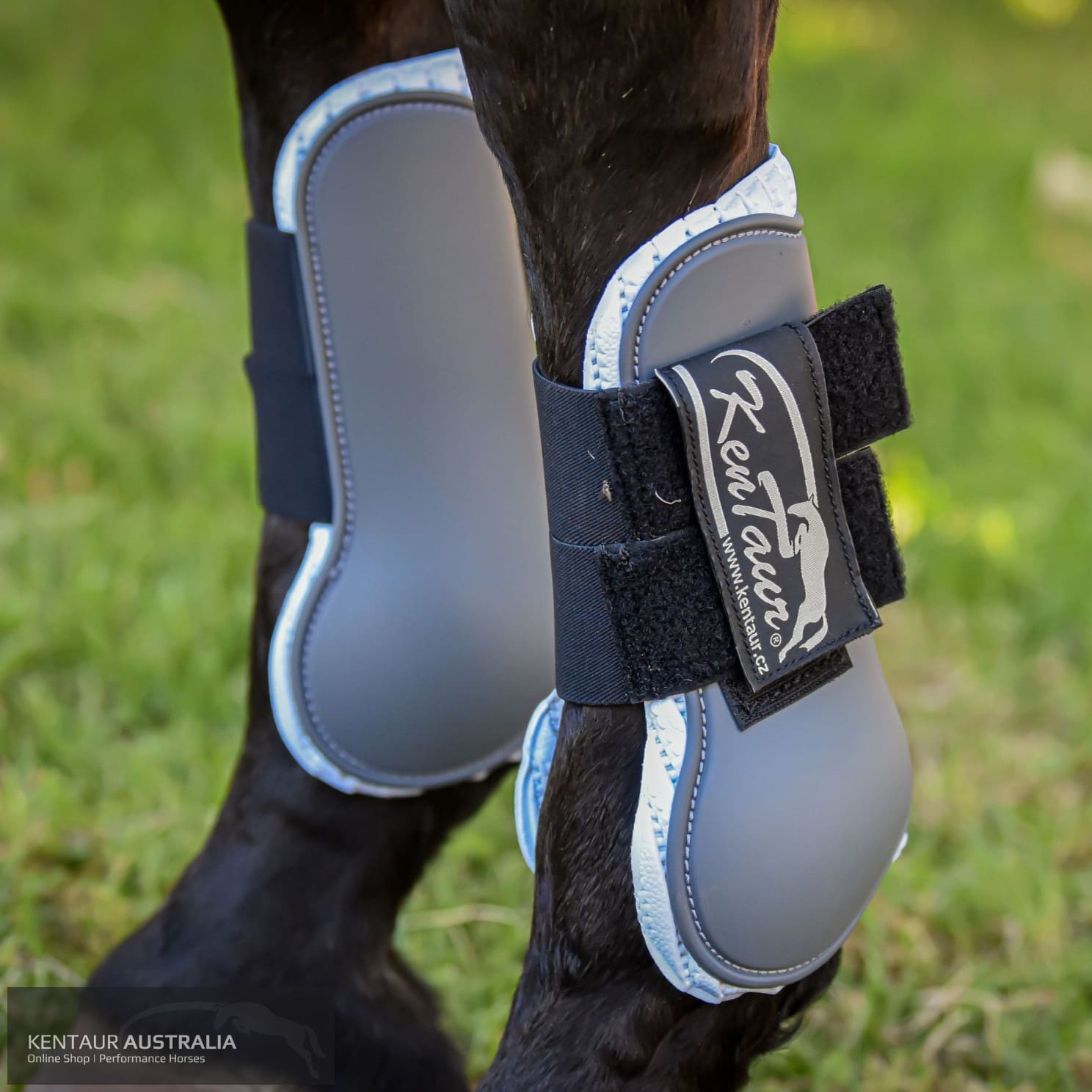 Kentaur ‘Profi-Tex’ Front Jumping Boots Grey / 3 (WB) Jumping Boots
