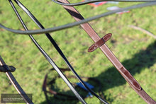 Load image into Gallery viewer, Kentaur &#39;rolled Leather&#39; Draw Reins Training Aids