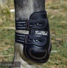 Load image into Gallery viewer, Kentaur Roma Flicker Hind Boots Black / Full Training Jumping Boots
