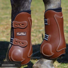 Load image into Gallery viewer, Kentaur Roma Leather Front Boots Tobacco / Full Jumping Boots