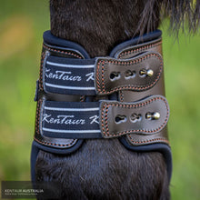 Load image into Gallery viewer, Kentaur ‘Roma’ Leather Hind Boots Black / Full Jumping Boots