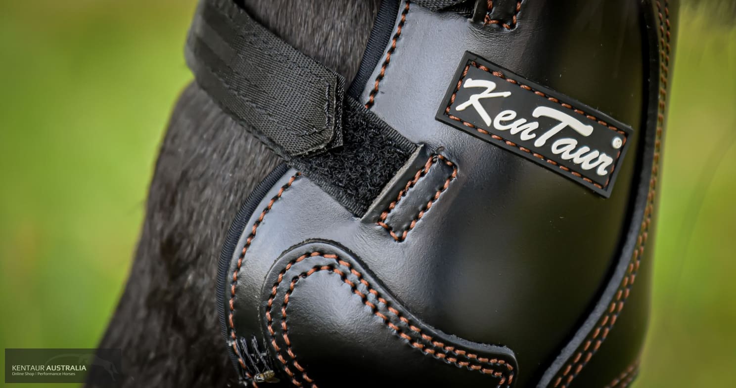Kentaur ‘Roma Pinch’ Rear Boots Black / Full Training Jumping Boots