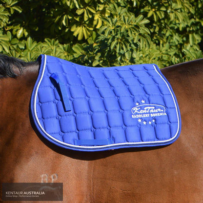 Kentaur Sponsored Saddle Pad Royal Blue / Full