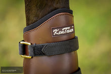Load image into Gallery viewer, Kentaur Tall Leather Hind Pinch Boots Dark Brown / Full Training Jumping Boots