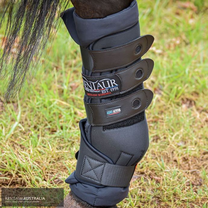 Kentaur ‘Therapy Wave’ Magnetic Hind Thermo-bandages Hind Stable Boots