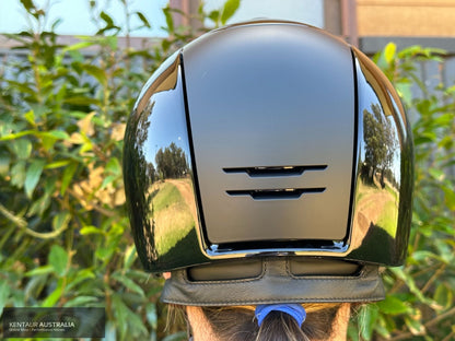 KEP ’Cromo 2.0 Polish with Textile Grid Inserts and Visor’ Helmet Kep Helmets
