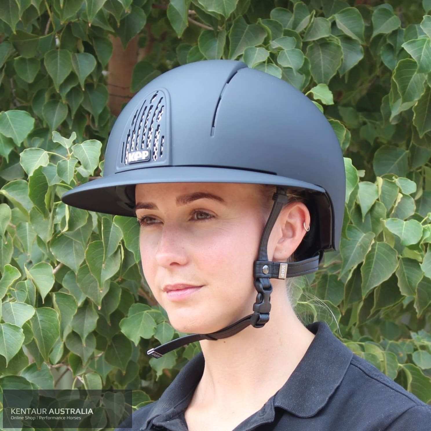 KEP ’Cromo Smart Polo Visor’ Helmet Navy / Large Shell Kep Helmets