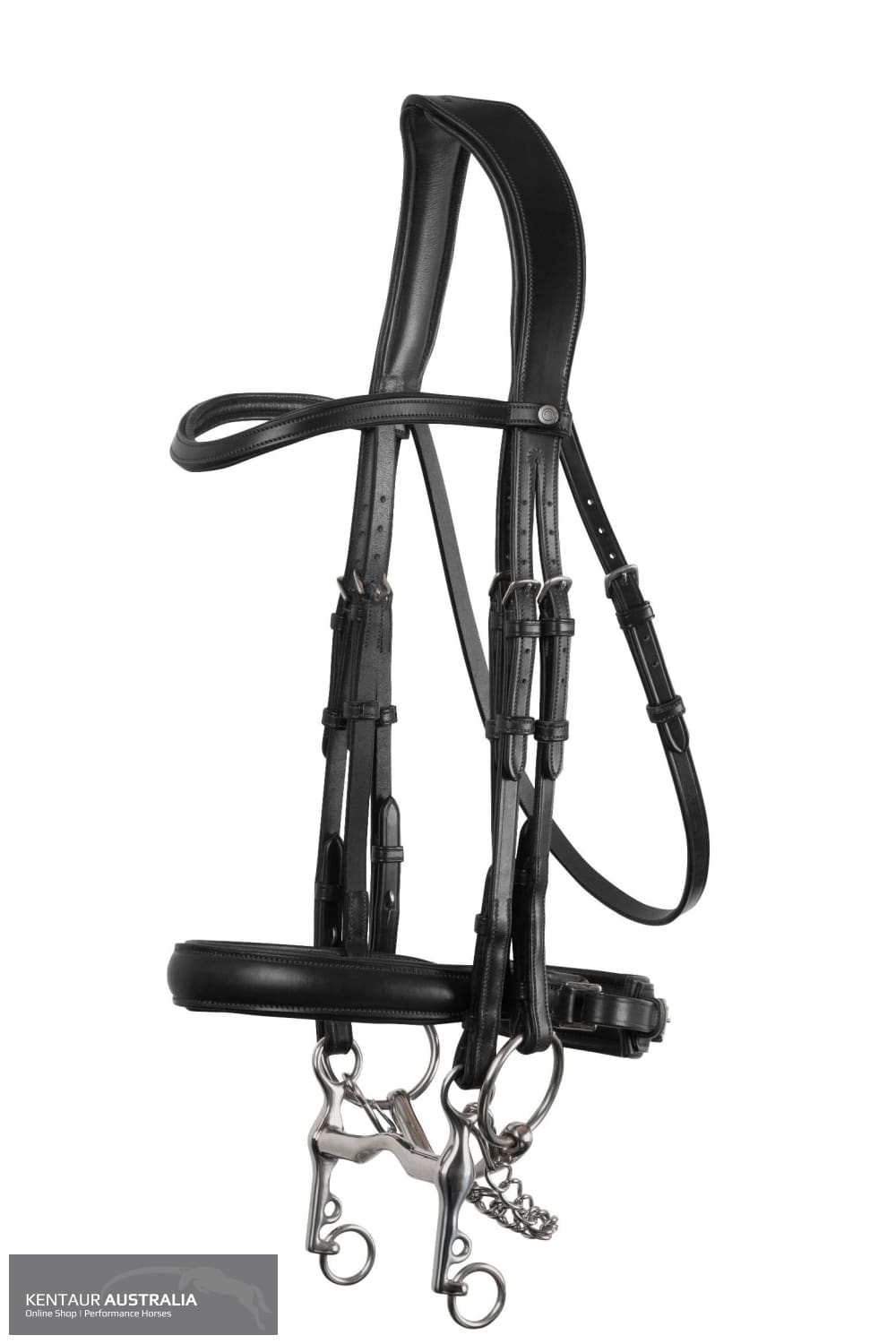 Montar Normandie Double Bridle Black / Full Bridles